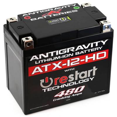 Antigravity AG-ATX12-HD-RS RE-START Lithium Powersport Battery