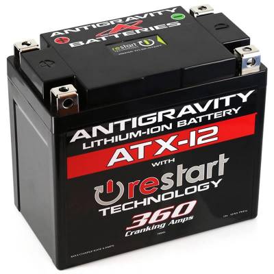 Antigravity AG-ATX12-RS RE-START Lithium Powersport Battery