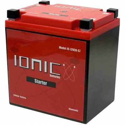 Ionic Lithium 12V S7 | 1220 CA | LiFePO4 Starter Battery + Bluetooth